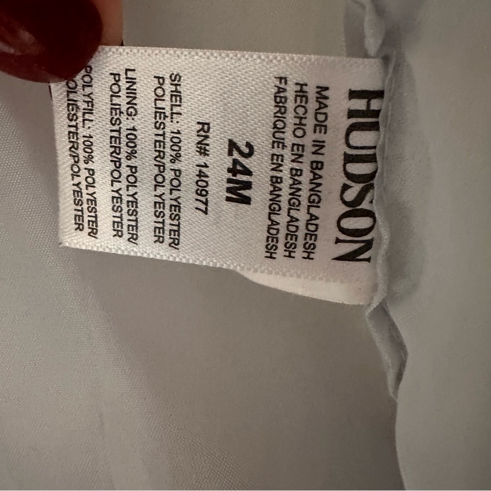 Hudson Baby Gray Vest And A Long Sleeve White T-shirt Set. Size 24 M. - Picture 10 of 16